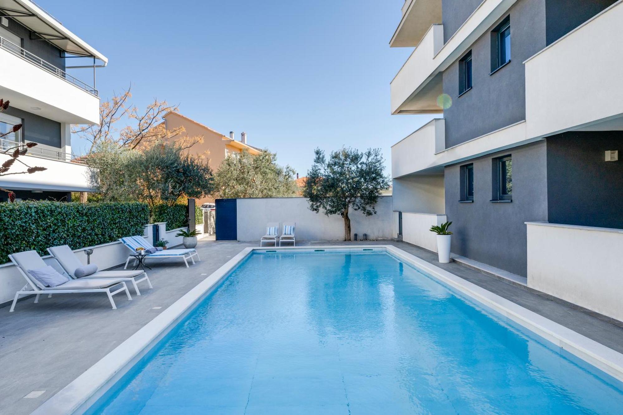 Villa Liburnum Zadar Exterior foto