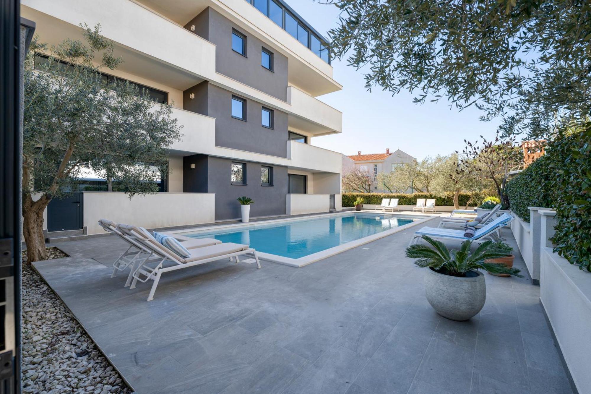 Villa Liburnum Zadar Exterior foto